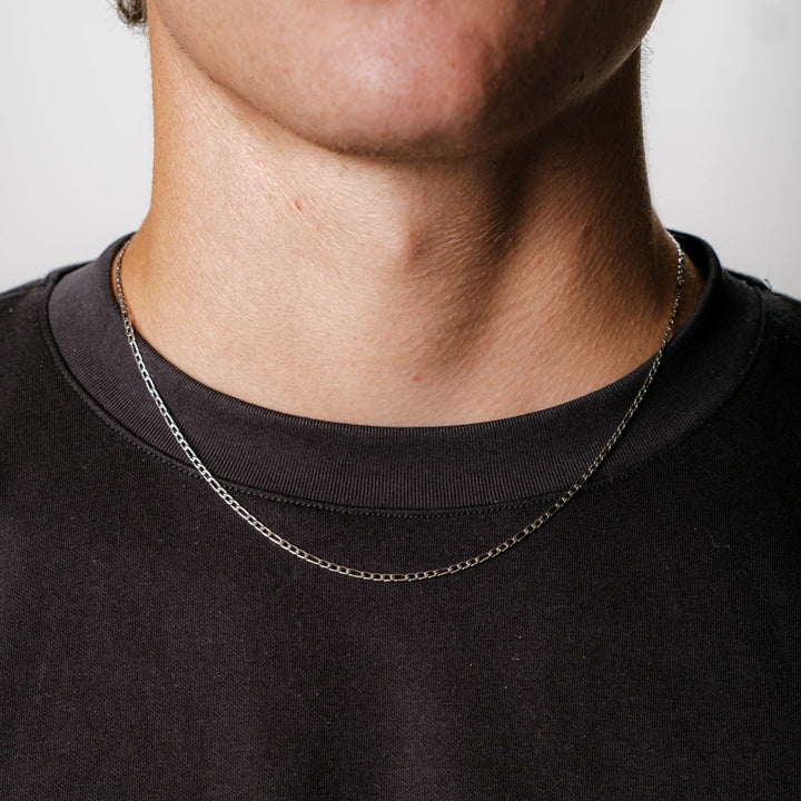 GoldenGrace Figaro Kette (Silber)