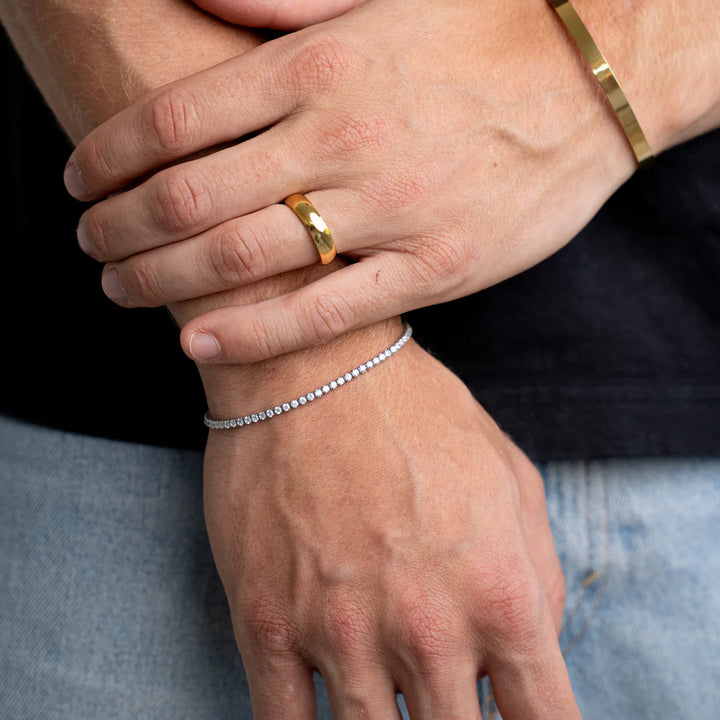 GoldenGrace Runder Bandring (Gold)