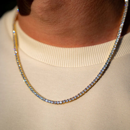 Tennis Kette (Gold)