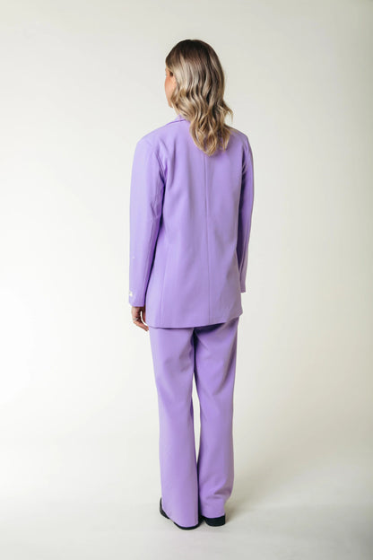 Oversized Blazer lila
