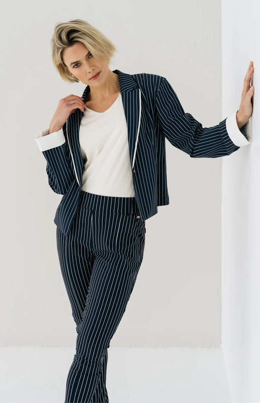 Blazer Navy Pinstripe