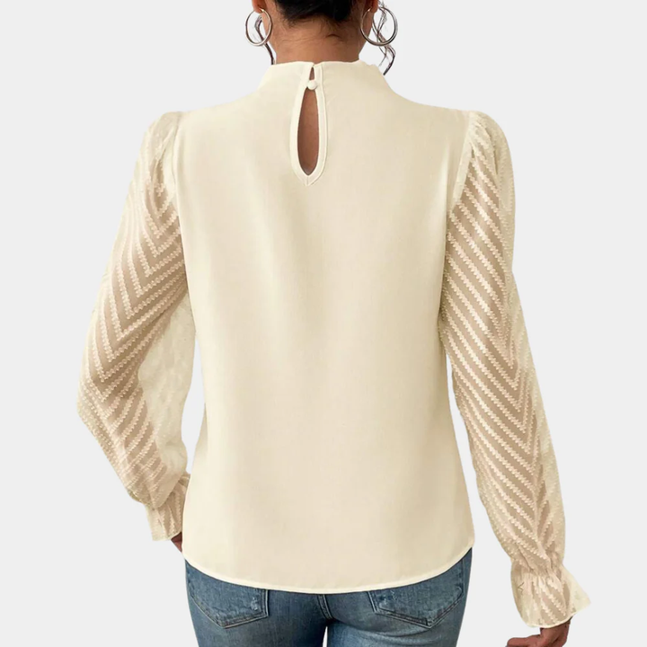 Goldengrace Plissee Top