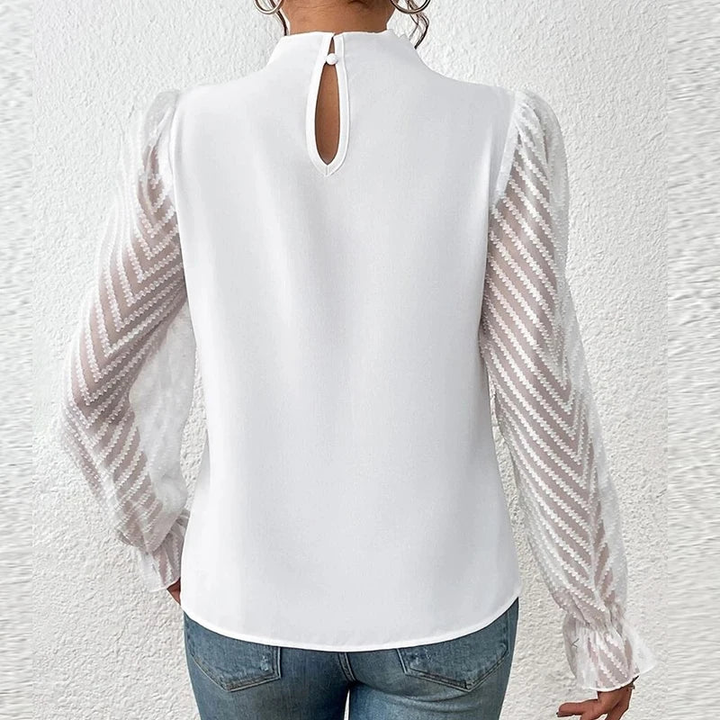 Goldengrace Plissee Top